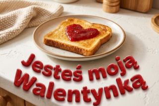 Piękne kartki na Walentynki dla Niego i dla Niej