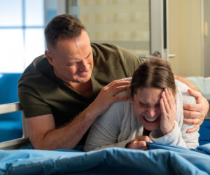 Na dobre i na złe odc. 987. Aleś Zagajewski (Paweł Małaszyński), Iga Kaczorowska (Anna Szymańczyk)