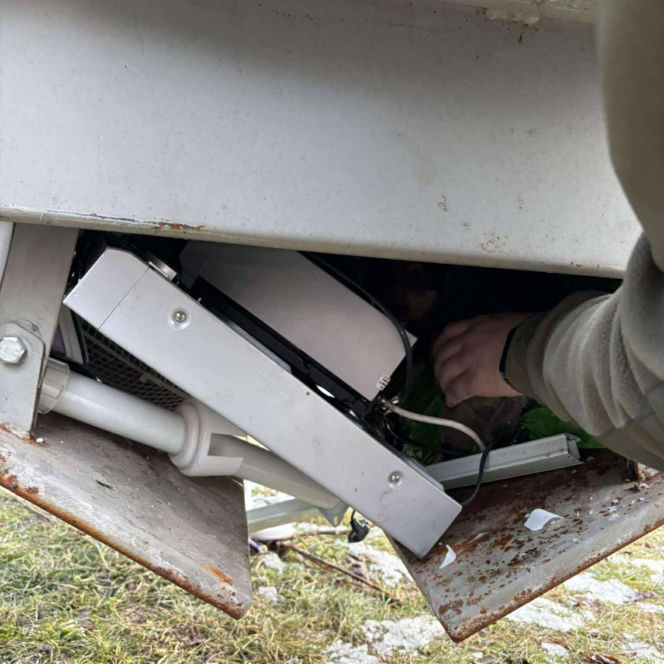 Doda cudem uniknęła śmierci! Właścicielka wyrzuciła ją do kontenera na elektrośmieci