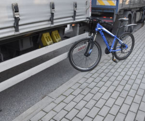 Wypadek 13-letniego rowerzysty w Tuchowie