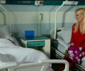 M jak miłość odcinek 1249 Andrzejek (Tomasz Oświeciński) Marzenka (Olga Szomańska)