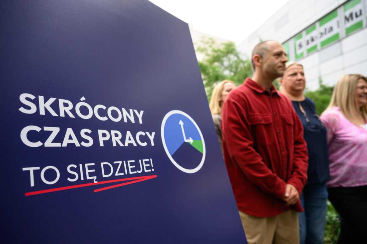 Konferencja prasowa szefowej MRPiPS nt. pilotażu skróconego czasu pracy 