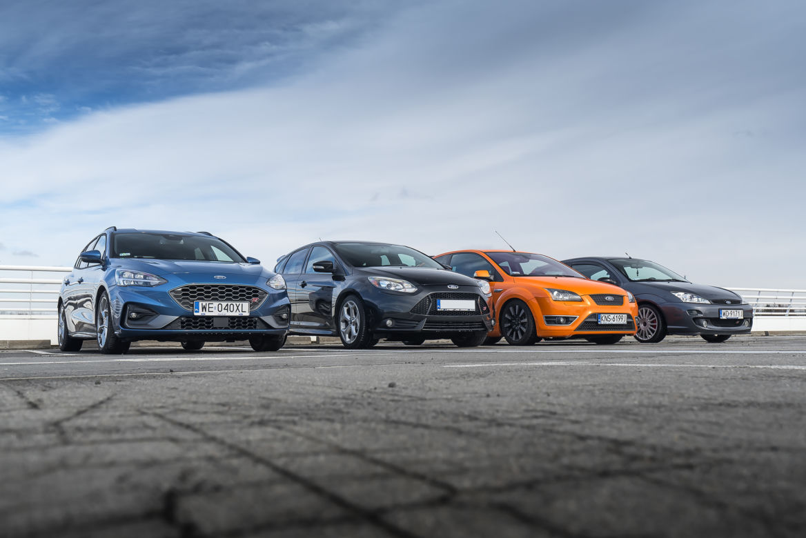 Ford Focus ST - cztery generacje hot-hatcha