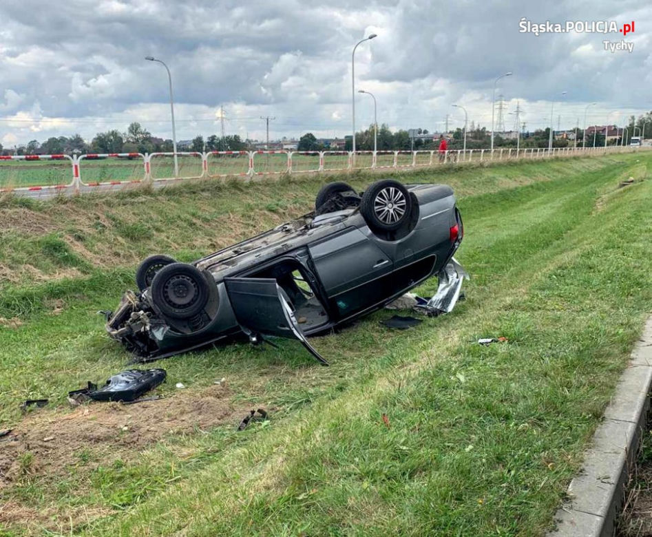POTWORNA tragedia w Tychach! 39-latek zginął wioząc 6-letniego syna [ZDJĘCIA]