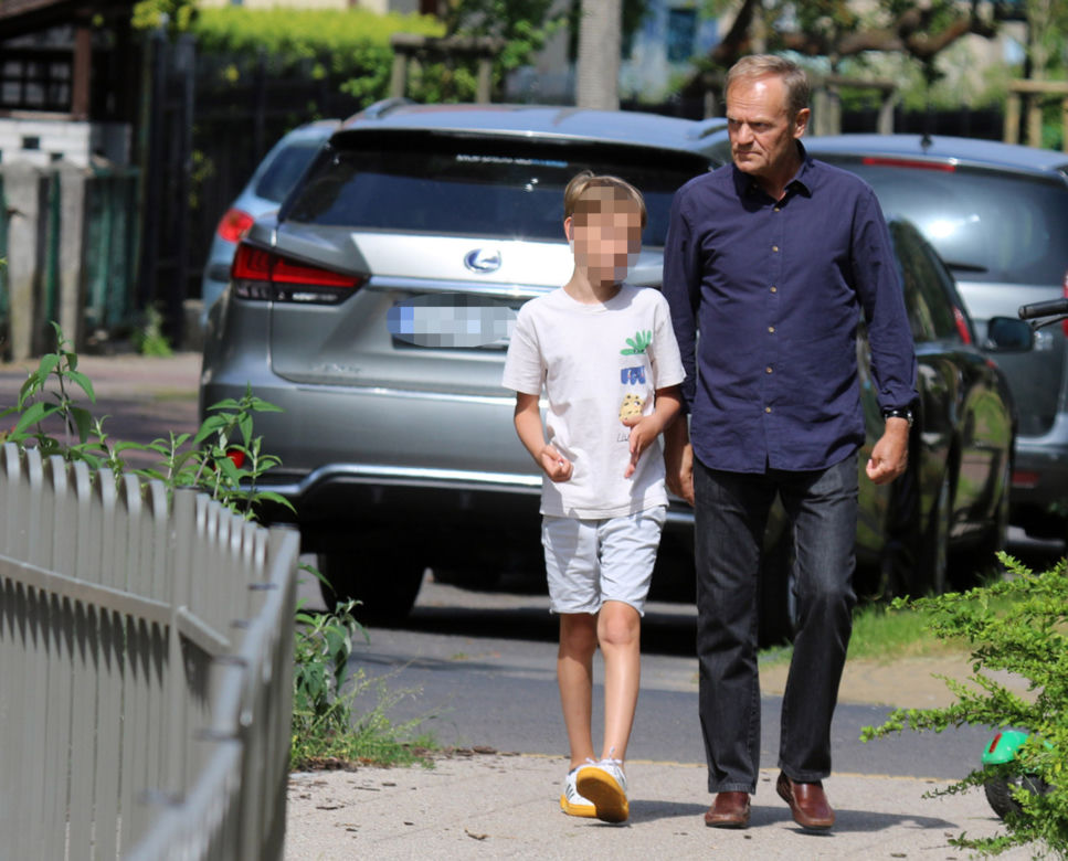 Dziadek Donald Tusk to dziadek na medal 