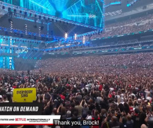 Brock Lesnar we łzach pożegnał się z kibicami