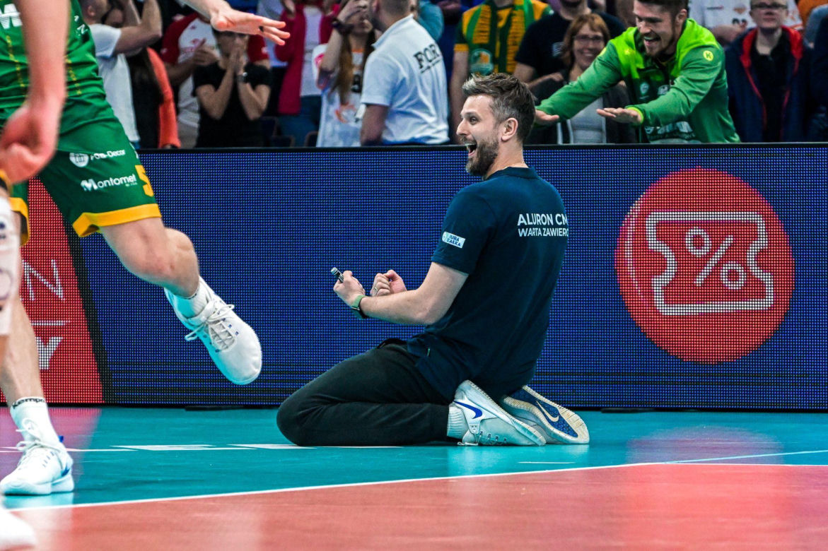 Final Four Ligi Mistrzów siatkarzy 2025. Aluron Zawiercie - Jastrzębski Węgiel, Michał Winiarski