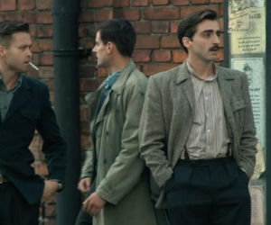 Czas honoru Powstanie odc. 1. Romek (Piotr Żurawski), Bronek (Maciej Zakościelny), Janek (Antoni Pawlicki)