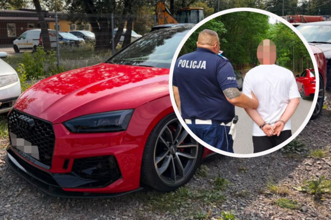 Wciągnął tablicę Mendelejewa i wsiadł za kółko drogiej fury. Wpadł, wyprzedzając radiowóz