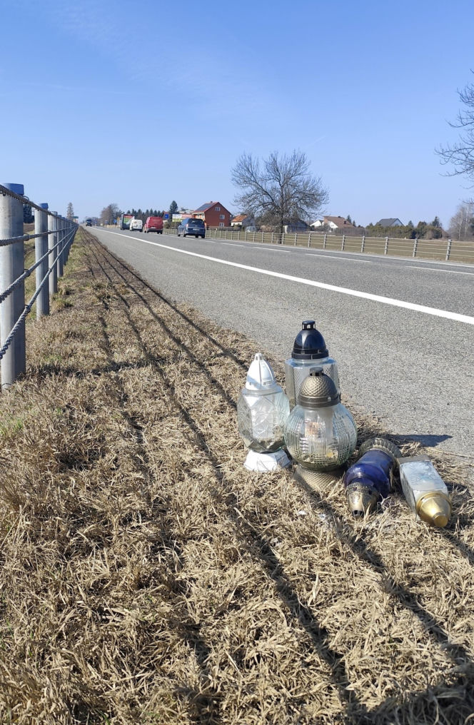 Michał zginął gdy mijał nietrzeźwego pieszego