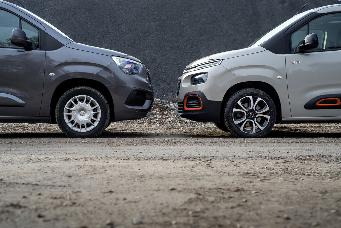 Citroen Berlingo Shine 1.5 BlueHDI 130 KM 6MT vs. Opel Combo Life Elite 1.5D 130 KM 6MT