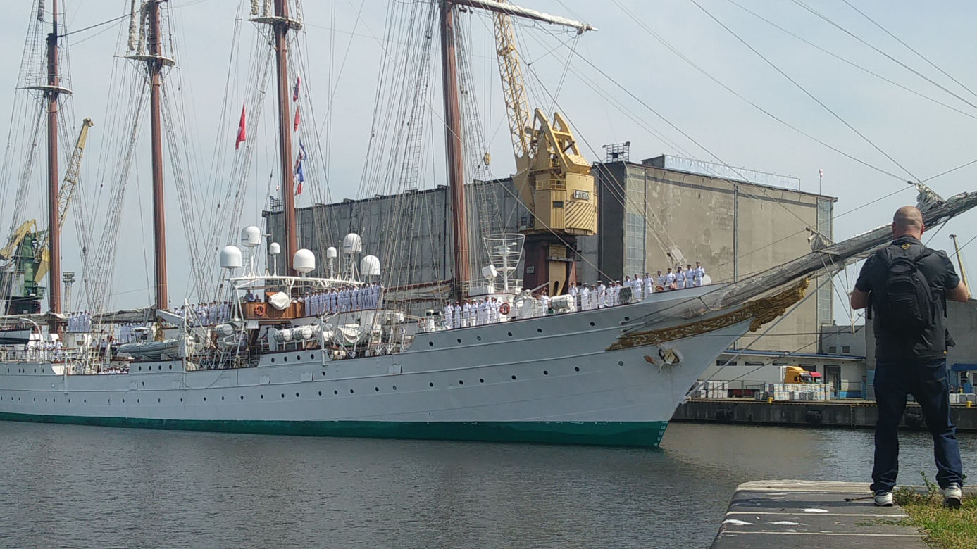 Juan Sebastian de Elcano zawinął do Szczecina