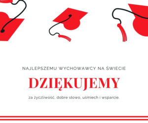 Kartka z życzeniami z okazji Dnia Nauczyciela - wzór 2