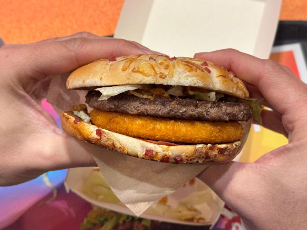 Taki widok na premierze Burgera Drwala w McDonalds. Wielkie zaskoczenie.