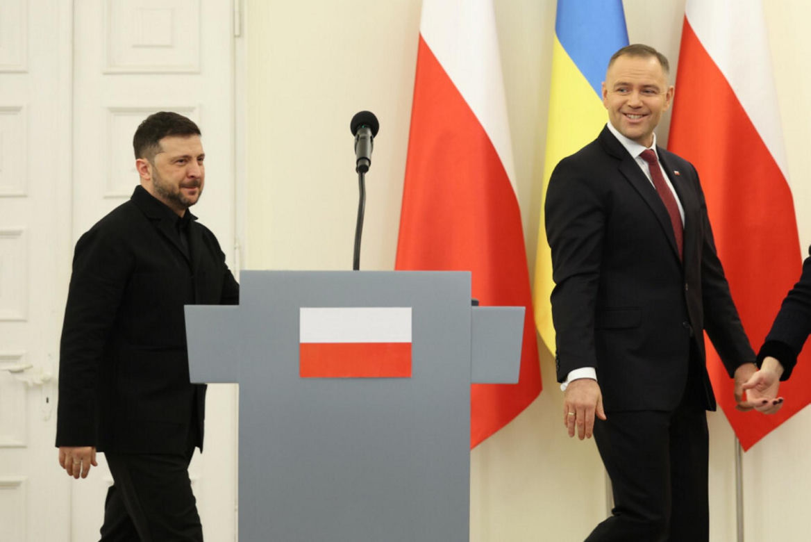 Wizyta Wołodymyra Zełenskiego w Polsce