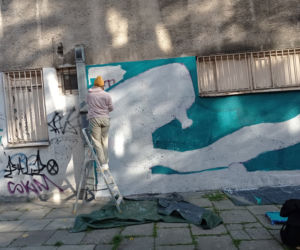 Nowy mural w centrum Szczecina