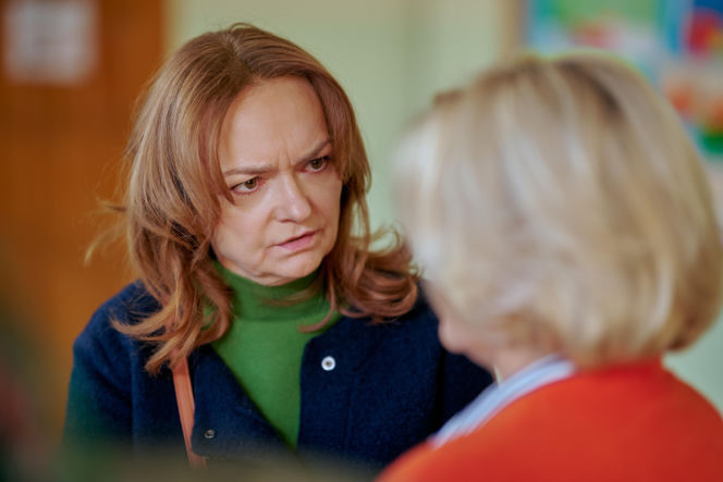 Na wspólnej, odcinek 4161: Łukasz posuwa się do szantażu, a wzburzona Kalina urządza mu publiczną scenę - ZDJĘCIA