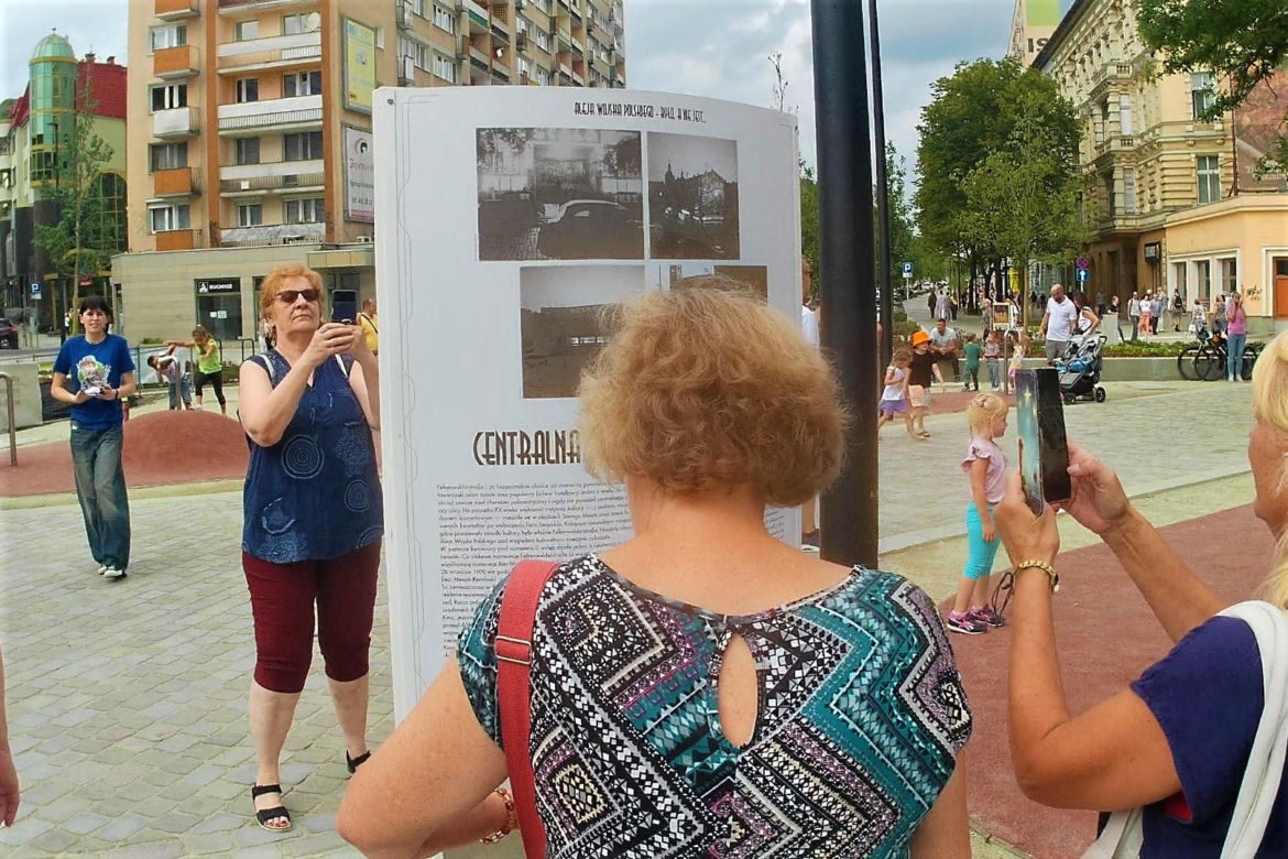 Otwarcie alei Wojska Polskiego