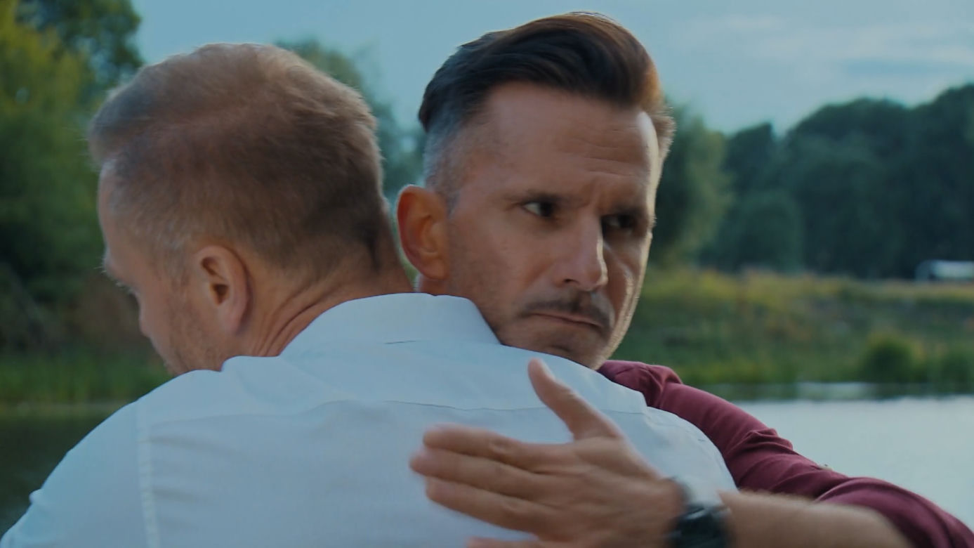 M jak miłość, odcinek 1691: Kamil (Marcin Bosak), Andrzej Budzyński (Krystian Wieczorek)