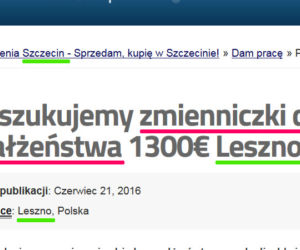 Zmienniczka do małżeństwa