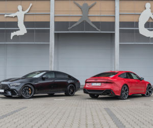 Audi RS7 Sportback 4.0 TFSI V8 vs. Mercedes-AMG GT 4-Door Coupe 63 S 4MATIC+