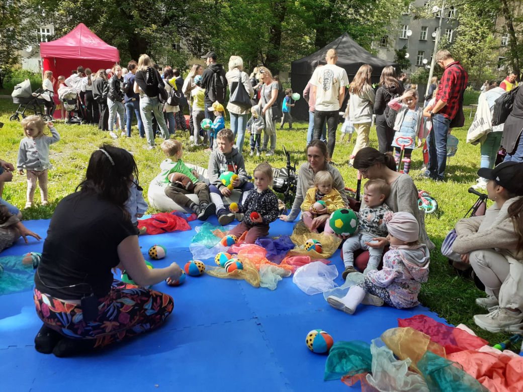 Rodzinny piknik na Abramce