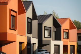 Zespół 10 domów jednorodzinnych, ul. Borków 58, Warszawa