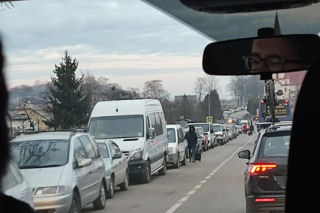 Wysłannicy Super Expressu z Ukrainy. Panika na ulicach, awantura z policją