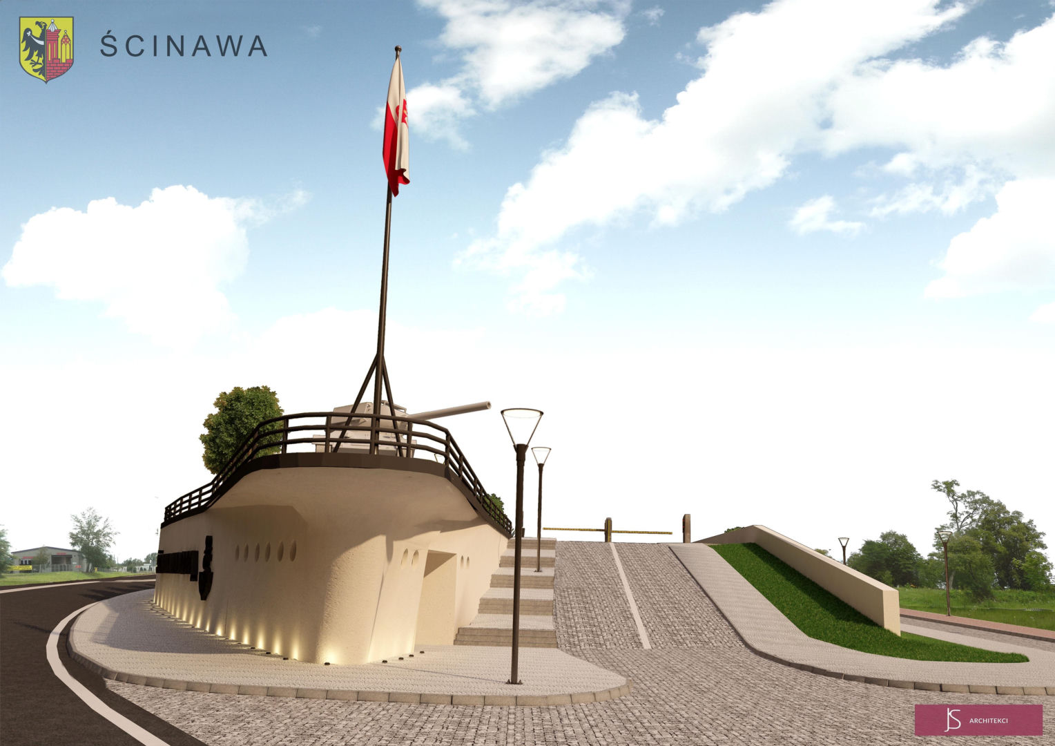 Park&Ride w Ścinawie - projekt i realizacja