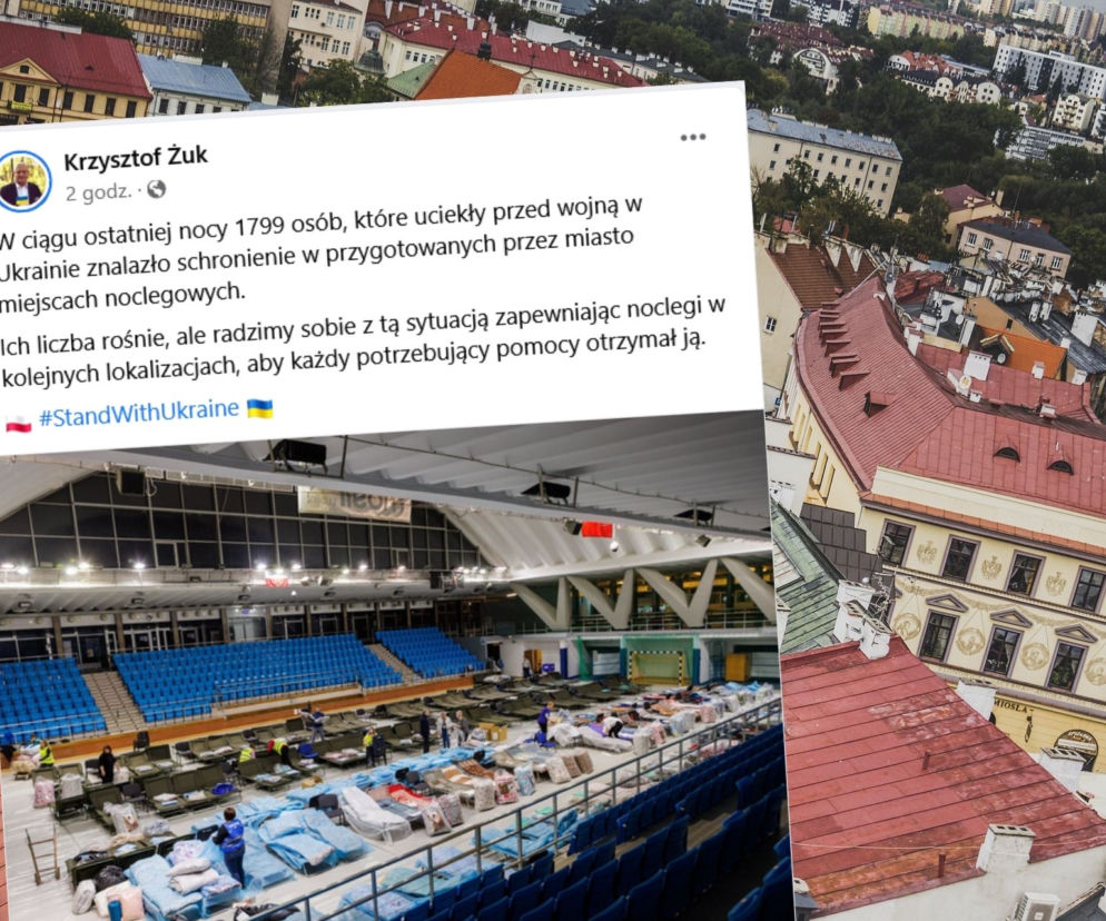 Tysiące uchodźców z Ukrainy w Lublinie. Wkrótce będzie ich jeszcze więcej