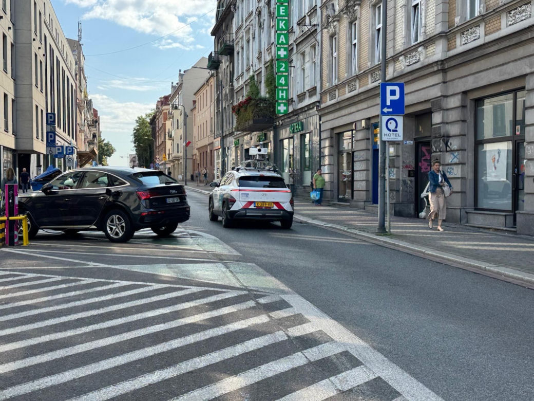 Monitorowanie miejsc parkowania w Katowicach