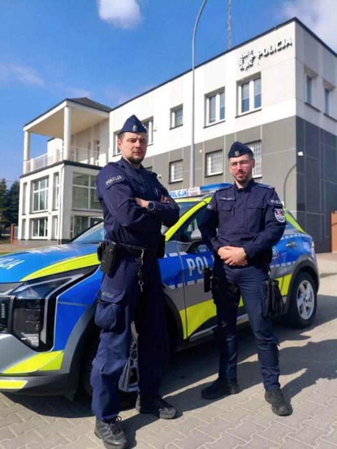 Policjanci z Łosic pomogli mężczyźnie w kryzysie bezdomności