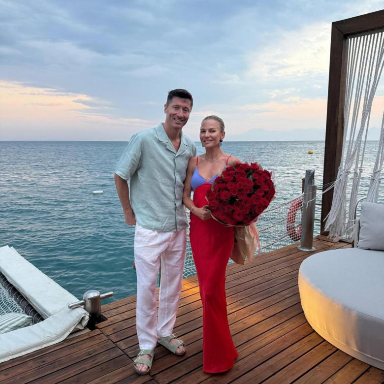 Robert Lewandowski z ojcem i zdjęcia z dzieciństwa