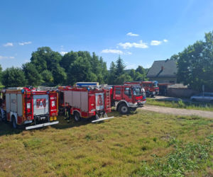 Wypadek na przejeździe kolejowym w Wąchocku