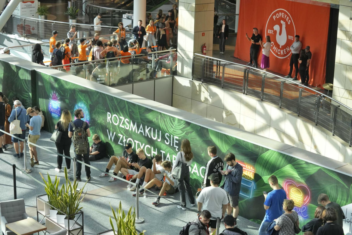 Popeyes w Warszawie otwarty
