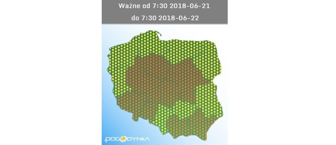 ZAŁAMANIE POGODY 21-22.06 - IMGW ostrzega kilkanaście województw!