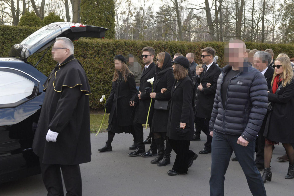 Pogrzeb Pawła Królikowskiego Powązki Wojskowe 