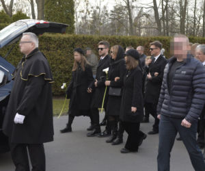 Pogrzeb Pawła Królikowskiego Powązki Wojskowe 