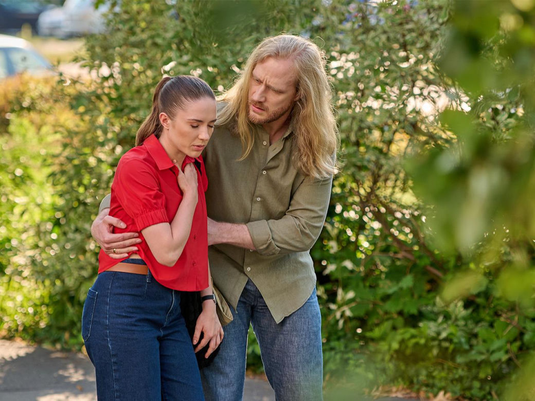 Na Wspólnej, odcinek 3929: Anka (Sonia Mietielica), Magnus (Krzysztof Kowalski)