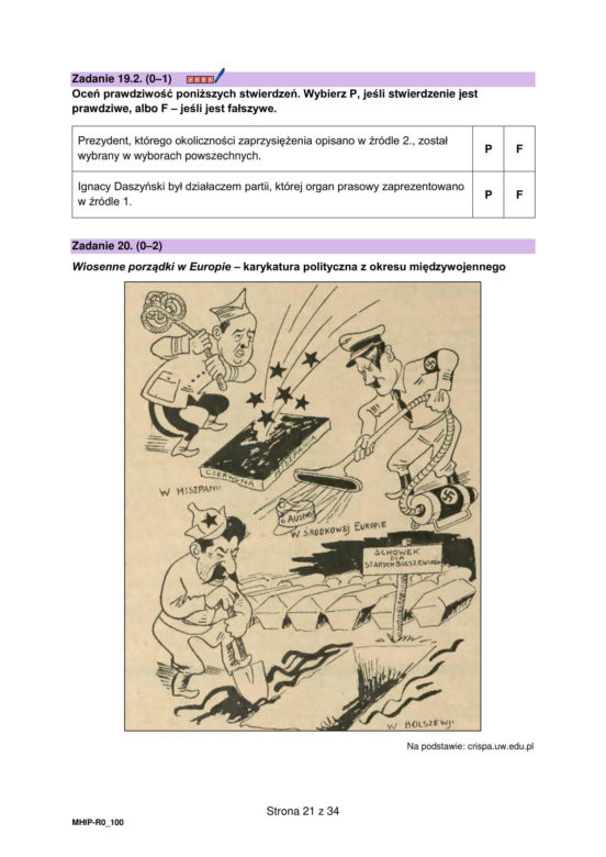 Matura 2026 z rozszerzonej historii: arkusze CKE [Formuła 2023] 18.05.2026