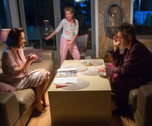 Na dobre i na złe odcinek 694, Kasia (Ilona Ostrowska), Matylda (Amelia Czaja), Falkowicz (Michał Żebrowski)