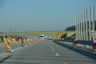 Cztery pasy ruchu już do dyspozycji kierowców na budowym nowym odcinku autostrady A1