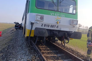 Jedna osoba zginęła na miejscu, a kierowca trafił do szpitala