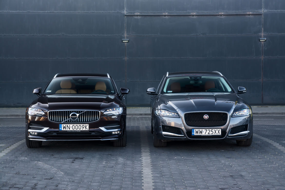 Jaguar XF Sportbrake vs. Volvo V90