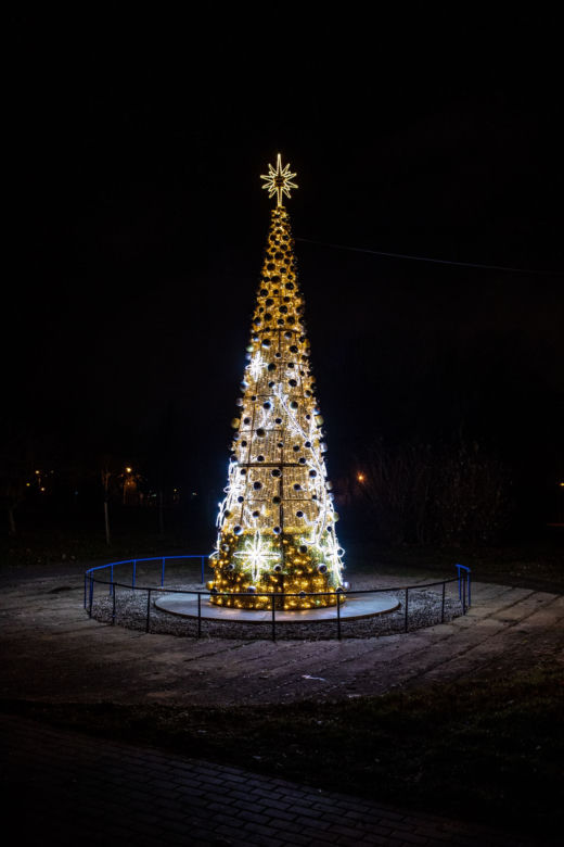 Finał „Świeć się z Energą”. Świąteczne iluminacje w Łomży [ZDJĘCIA]