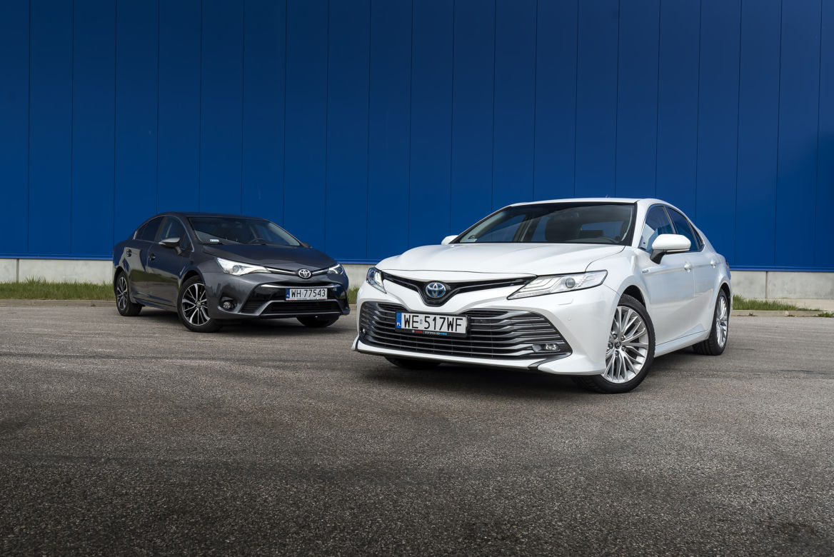Toyota Avensis 2.0 Valvematic 152 KM 6MT Premium & Toyota Camry 2.5 Hybrid 218 KM e-CVT Executive + VIP