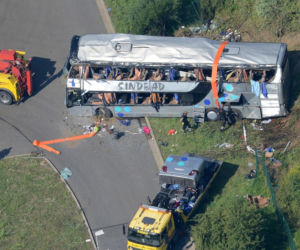 Wypadek polskiego autokaru w Niemczech obok Drezna. NIE ŻYJE 9 osób, około 40 rannych