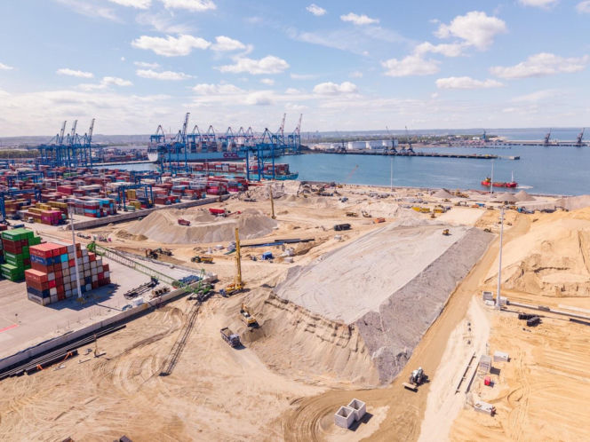 Budowa Terminala T5 Baltic Hub