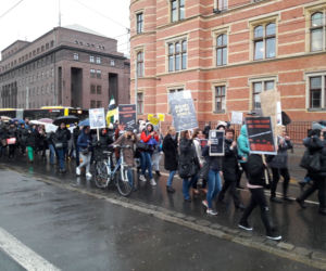 Protest pracowników sądów we Wrocławiu