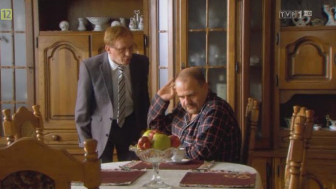 Ranczo 8 sezon odcinek 92. Senator Kozioł (Cezary Żak), Czerepach (Artur Barciś)